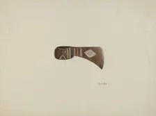 Tomahawk, 1935/1942. Creator: Cornelius Christoffels