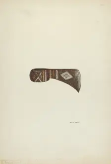 Tomahawk, c. 1939. Creator: George E. Rhone