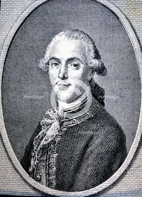 Tomas de Iriarte. (1750 - 1791), Spanish writer.