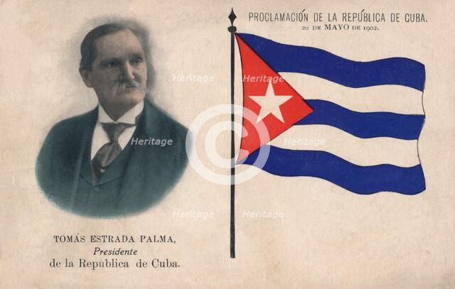 'Tomas Estrada Palma, Presidente de la Republica de Cuba', 1902. Artist: Unknown.