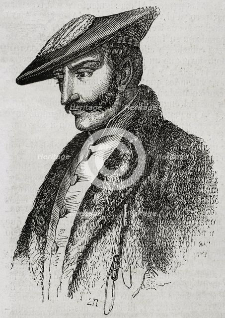 Tomás Zumalacárregui, (1788-1835), Spanish military, 1853. Creator: Unknown.