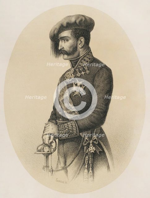 Tomás Zumalacárregui (1788-1835), Spanish soldier, 1868.  Creator: Unknown.