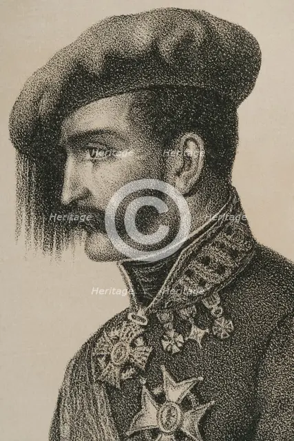 Tomás Zumalacárregui (1788-1835), Spanish soldier, 1868.  Creator: Unknown.