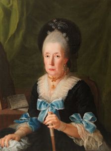 Tomasa de Aliaga, widow of Manuel Pablo Salcedo, c1787. Creator: Antonio Carnicero