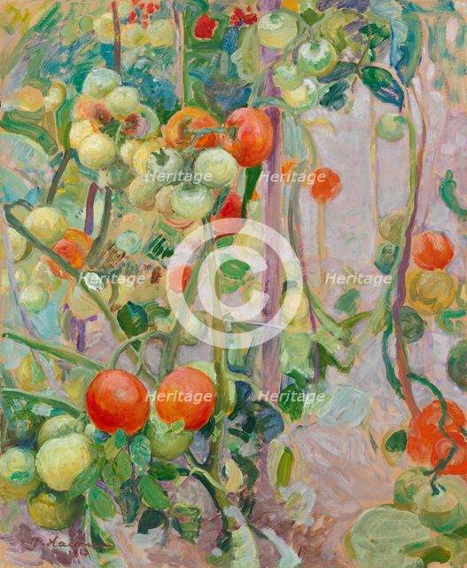 Tomatoes, 1913. Creator: Pekka Halonen.