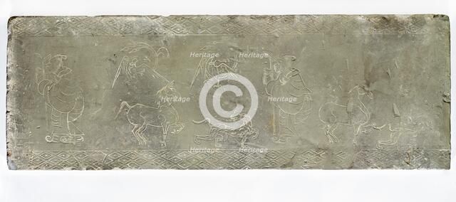 Tomb tile, date unknown. Creator: Unknown.