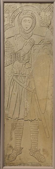 Tomb Effigy of Jacquelin de Ferrière, ca. 1275-1300. Creator: Unknown