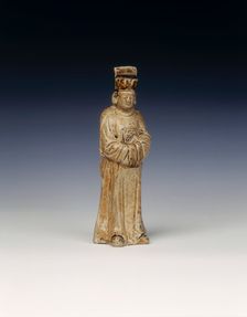 Tomb figure of an official, Early Ming dynasty, China, 15th-16th century