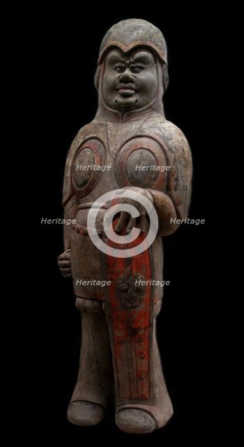 Tomb Guardian. Tomb of Lou Rui, 570. Creator: Chinese Master.