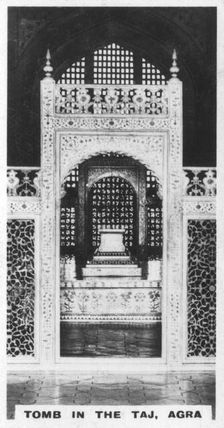 Tomb in the Taj, Agra, Uttar Pradesh, India, c1925. Creator: Unknown