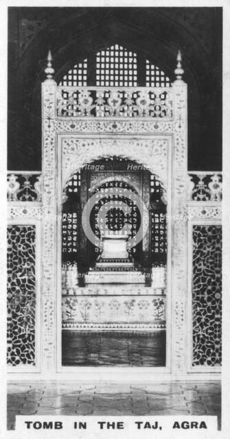 Tomb in the Taj, Agra, Uttar Pradesh, India, c1925. Creator: Unknown.