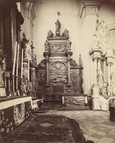 Tomb monument of Lew Sapieha, St. Michael's Church, Vilnius, 1870-1885. Creator: Jozef Czechowicz