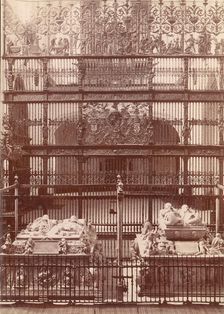 Tomb of the Catholic Kings, Granada, 1880s-90s. Creator: Unknown