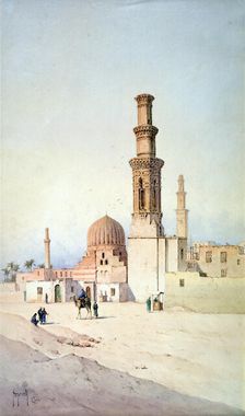Tomb of the Califes, Cairo c1907. Artist: David Roberts