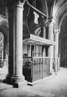 Tomb of the Black Prince, Canterbury Cathedral 1903. Artist: Carl Norman