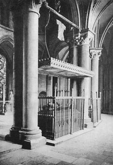 Tomb of the Black Prince, Canterbury Cathedral 1903. Artist: Carl Norman