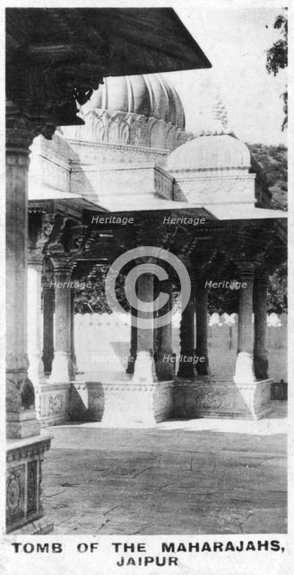 Tomb of the maharajahs, Jaipur, Rajasthan, India, c1925. Artist: Unknown