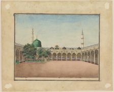 Tomb of the Prophet at Medina, 19th century. Creator: Unknown