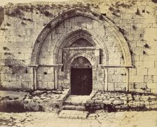 Tomb of the Virgin, Jerusalem, 1860s. Creator: John Anthony