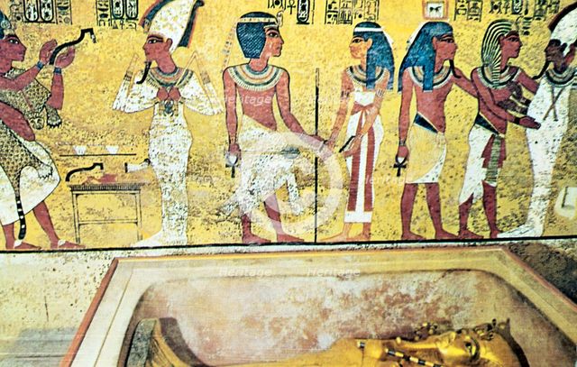 Tomb of Tutankhamun, Ancient Egyptian, 18th Dynasty, c1325 BC. Artist: Unknown