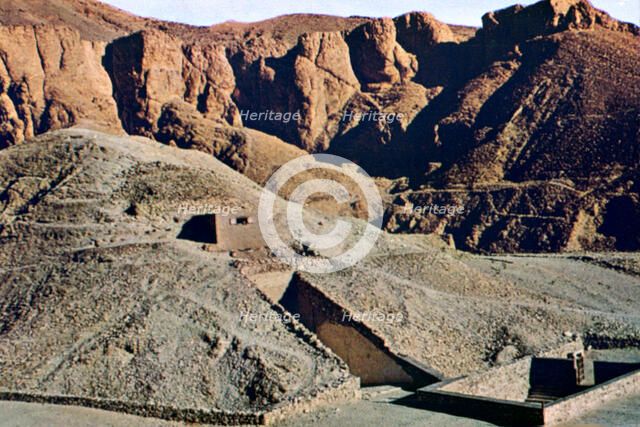 Tomb of Tutankhamun, Karnak, Luxor, Egypt. Artist: Unknown