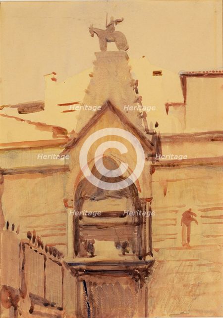 Tomb of Verona, n.d. Creator: Abbott Handerson Thayer.