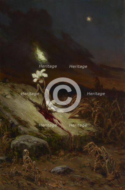 Tomb of a Suicide, c1900. Creator: Wilhelm Kotarbinski.