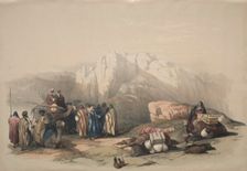 Tomb of Aaron, Summit of Mount Horeb, 1839. Creator: David Roberts (British, 1796-1864)