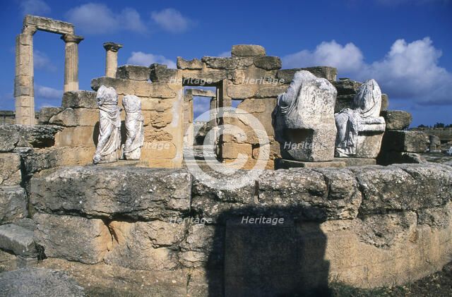 Tomb of Battus, Agora, Cyrene, Libya, c600 BC.