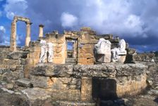 Tomb of Battus, Agora, Cyrene, Libya, c600 BC. Creator: Vivienne Sharp