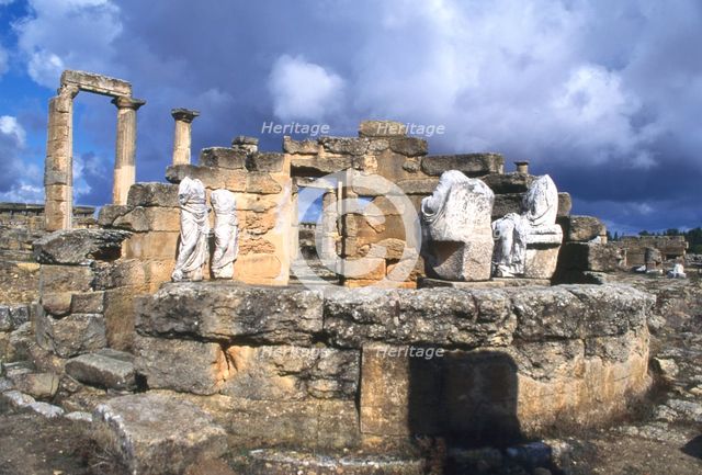 Tomb of Battus, Agora, Cyrene, Libya, c600 BC. Creator: Vivienne Sharp.