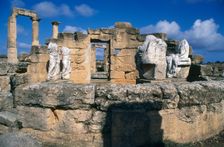 Tomb of Battus, Agora, Cyrene, Libya, c600 BC. Creator: Vivienne Sharp