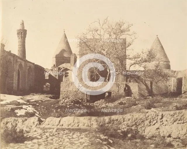 [Tomb of Bayazid, BISTAM], 1840s-60s. Creator: Possibly by Luigi Pesce.