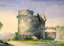 Tomb of Caecilia Metella, Rome, Italy