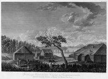 Tomb of Captain Clerc in Petropavlovsk, 1813. Creator: Andrey Grigor'evich Ukhtomsky