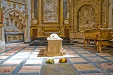 Tomb of Cardinal Alvarez de Albornoz, Toledo Cathedral, Spain, 2007. Creator: Samuel Magal