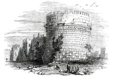 Tomb of Cecilia Metella - Rome, 1850. Creator: Unknown