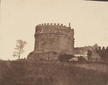 Tomb of Cecilia Metella, Rome, 1850s. Creator: Unknown