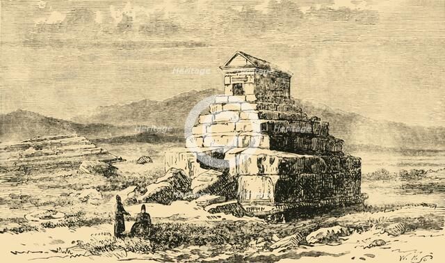 'Tomb of Cyrus', 1890.   Creator: Unknown.