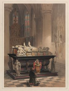 Tomb of De Merode's Family, Gheel. Creator: Louis Haghe (British, 1806-1885)
