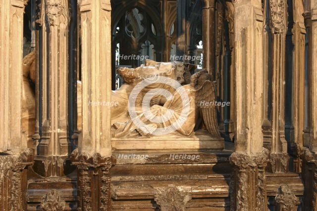 Tomb of Edward II, Gloucester Cathedral, Gloucestershire. 