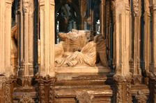 Tomb of Edward II, Gloucester Cathedral, Gloucestershire. Creator: Peter Thompson