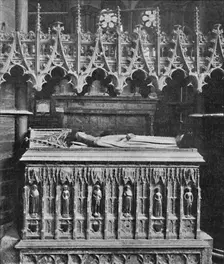 Tomb of Edward III., Westminster Abbey 1903