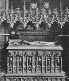 Tomb of Edward III., Westminster Abbey 1903