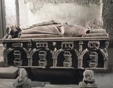 Tomb of Fernando Pérez de Guzmán in the monastery of Santo Domingo de Silos