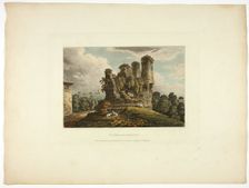 Tomb of Horath, plate six from the Ruins of Rome, published March 28, 1798. Creator: Matthew Dubourg