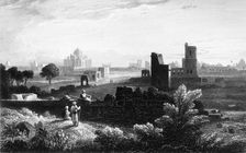 Tomb of Humaioon, - Delhi 1834. Creator: William Purser