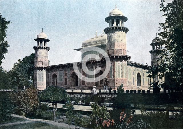 Tomb of Itimad-Ud-Daula, Agra, India, c1890. Artist: Unknown