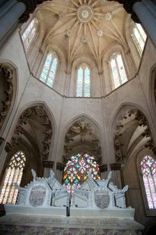 Tomb of John I and Philippa, Founder's Chapel, Monastery of Batalha, Batalha, Portugal, 2009. Creator: Samuel Magal