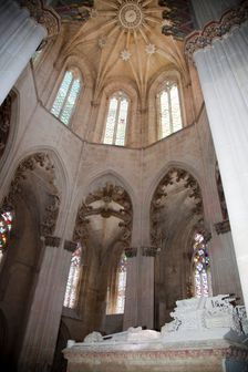Tomb of John I and Philippa, Founder's Chapel, Monastery of Batalha, Batalha, Portugal, 2009. Creator: Samuel Magal
